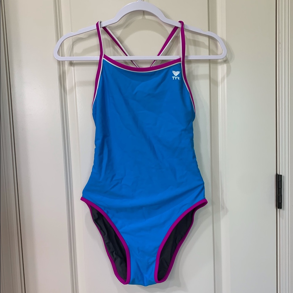 Women’s reversible TYR swim suit